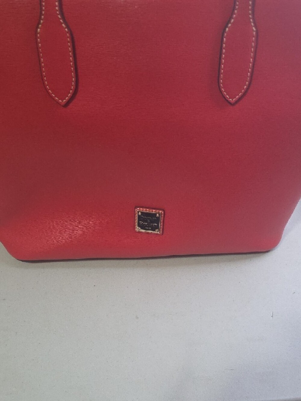 Dooney And Bourke Leather Tote Bag - Classic Everyday Shoulder Tote - Picture 2 of 12